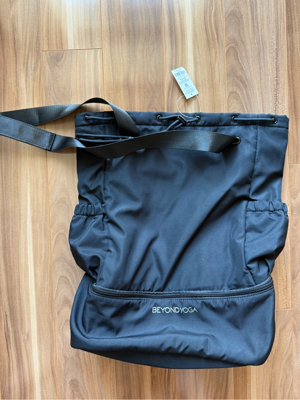 NWT Beyond Yoga Black Backpack Bag